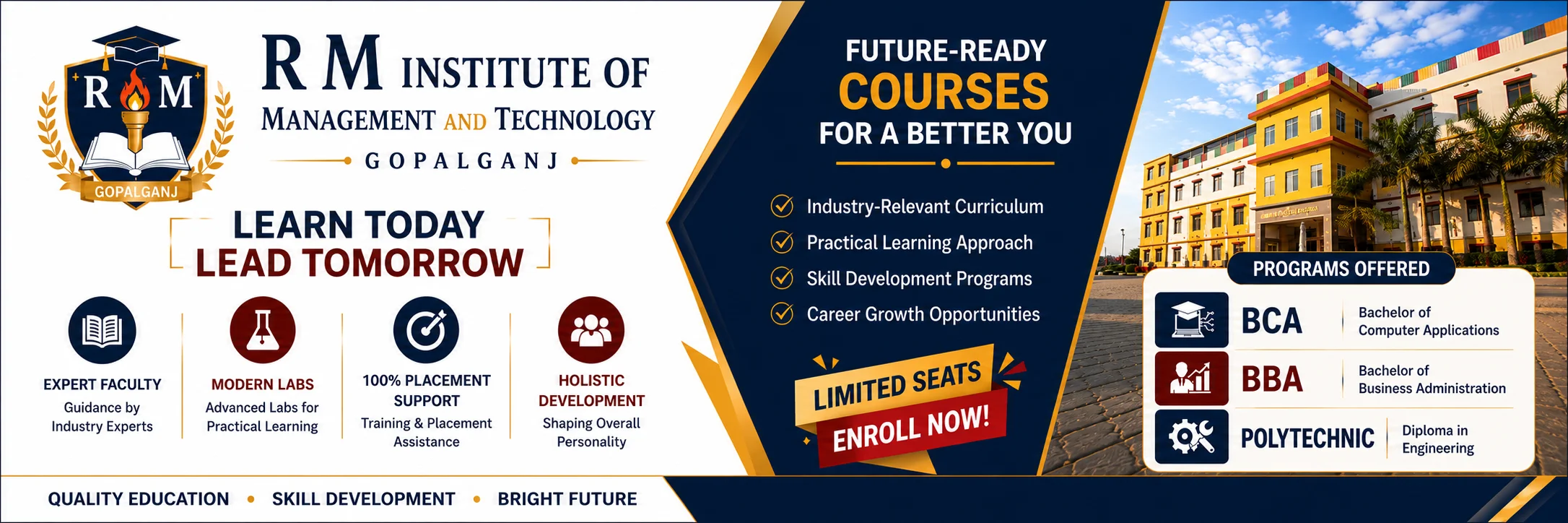 R M Institute of Management and Technology - Campus Slide 2
