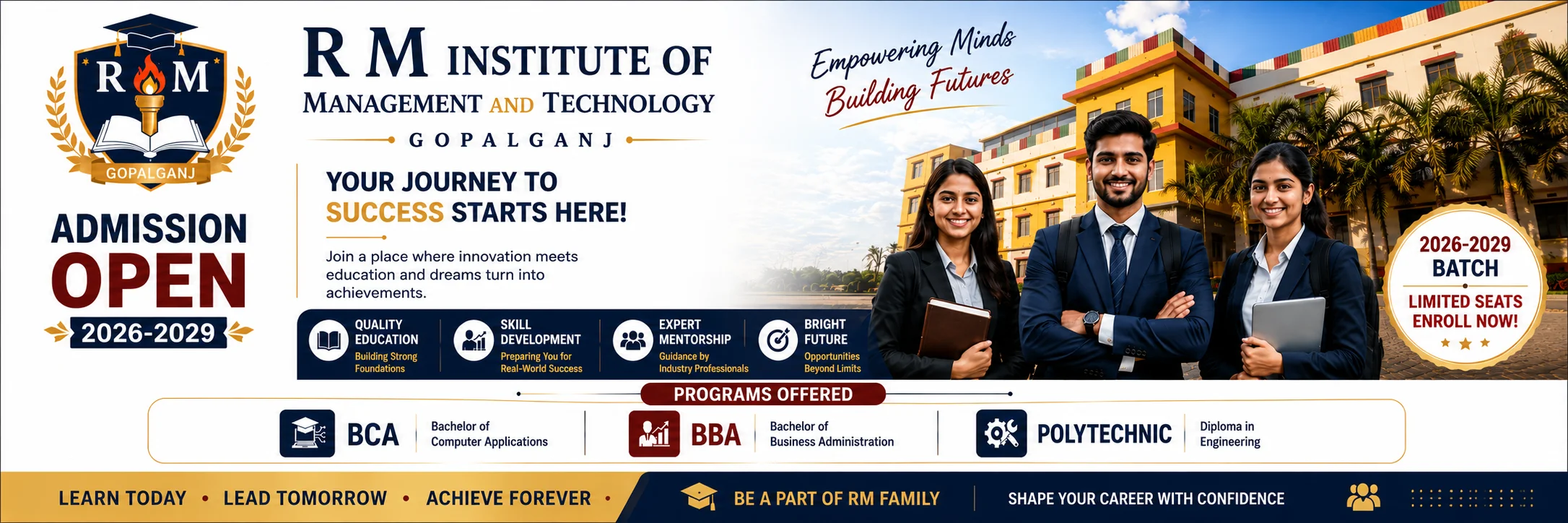 R M Institute of Management and Technology - Campus Slide 3